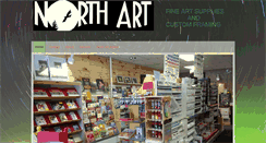 Desktop Screenshot of northartsupplies.com