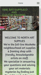 Mobile Screenshot of northartsupplies.com